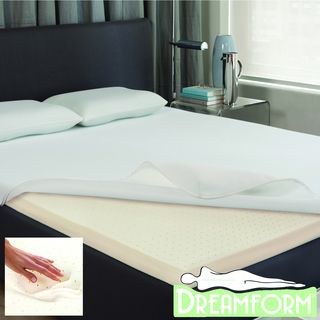 Dream Form Fresh Memory Foam 2.5 inch Mattress Topper With Coolest Comfort Cover