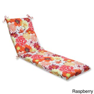Pillow Perfect Floral Fantasy Chaise Lounge Outdoor Cushion