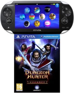 PS Vita (Wi Fi Enabled) Includes Dungeon Hunter Alliance      Games Consoles