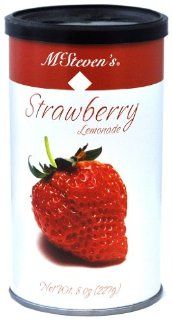 McSteven's Classic Strawberry Lemonade, 8 Ounce Cans (Pack of 3)  Powdered Drink Mixes  Grocery & Gourmet Food