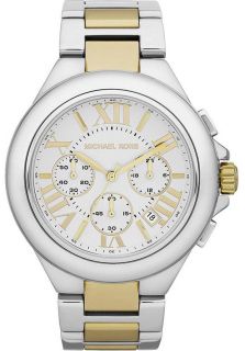 Michael Kors MK5653  Watches,Camille Two Tone Chronograph Womens Watch, Chronograph Michael Kors Quartz Watches