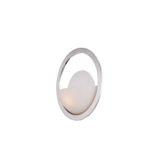 Quoizel Uptown Columbus 1 light Imperial Silver Circle Wall Sconce