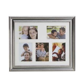 Melannco Melannco Champagne 5 photo Matted Collage Frame Black Size Other