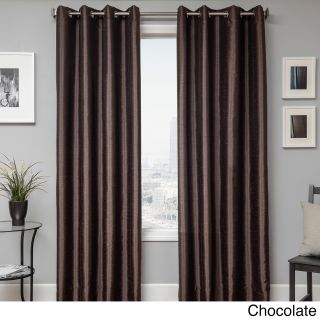 Savanna Faux Silk Grommet Top Curtain Panel