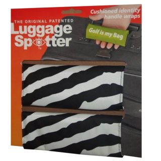 Original Patented Zebra Printed Luggage Spotter (set Of 2)