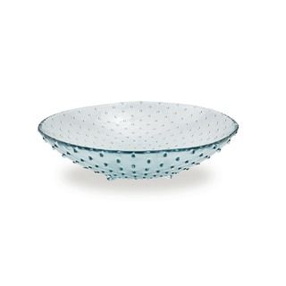 Medium 12 inch Glass Footed Bowl