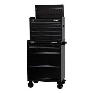 Husky 27 in. With 5 Drawer All Black Chest {top chest only}   Tool Chests  