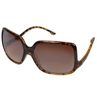 Journee Collection Womens Tortoise Rectanglar Fashion Sunglasses