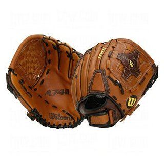 Wilson A740 Fast Pitch Softball Gloves   Right Hand Throw  Softball Mitts  Sports & Outdoors