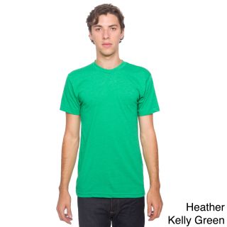 American Apparel American Apparel Unisex Poly cotton Crew Neck T shirt Green Size XS