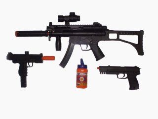 Well MR755 Spring Airsoft Rifle (VALUE PACK Includes 1 MR755, 1 P.813A2 spring pistol, 1 M36 spring pistol and 1BB2000 count bottle)  Sports & Outdoors