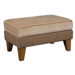 Daley Velvet Ottoman