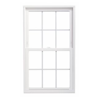 ThermaStar by Pella 27 3/4 in x 52 3/4 in 20 Series Vinyl Double Pane Replacement Double Hung Window