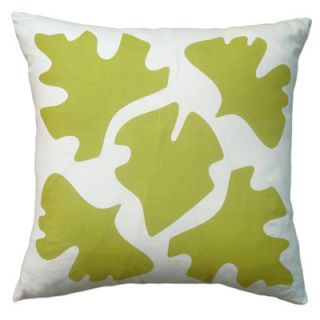 Balanced Design Hand Printed Shade Pillow LSH Color Yellow