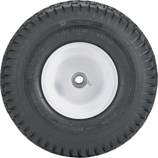 Turf Tire Assembly with Ball Bearing — 15 x 600 x 6  Turf Wheels