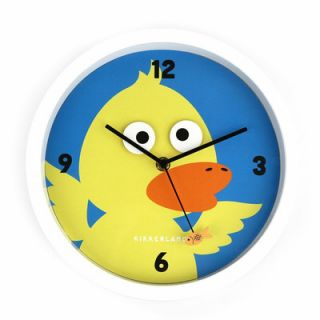 Kikkerland Googly Duck Wall Clock CL45