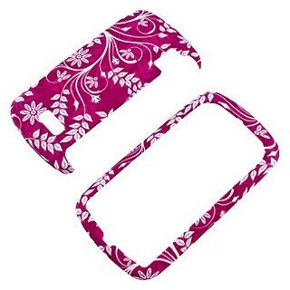 Leaves Purple Protector Case for LG Genesis US760 Cell Phones & Accessories