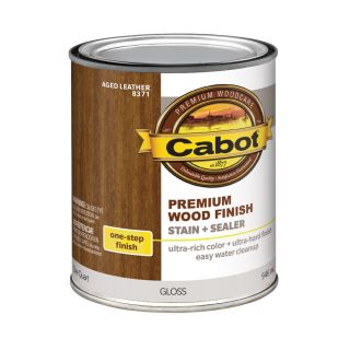 Cabot 1 Quart Aged Leather Oil Modified Wood Stain