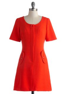 Red Haute Chile Pep Dress  Mod Retro Vintage Dresses