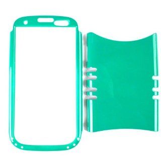 Cell Armor I747 RSNAP A016 EMR Rocker Series Snap On Case for Samsung Galaxy S3   Retail Packaging   Solid Emerald Green Cell Phones & Accessories