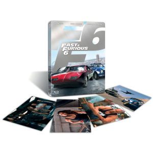 Fast and Furious 6   Zavvi Exclusive Limited Edition Steelbook (Includes UltraViolet Copy and Exclusive Art Cards)      Blu ray