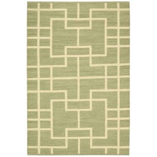 Barclay Butera Flatweave Maze Lemongrass Rug (79 X 1010) By Nourison