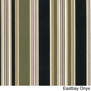 Blazing Needles Tropical/ Stripe 48 X19 inch Outdoor Spun Poly Bench/loveseat Cushion