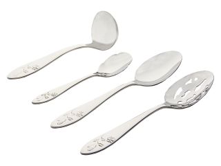 Lenox Butterfly Meadow  4 Piece Hostess Set Stainless