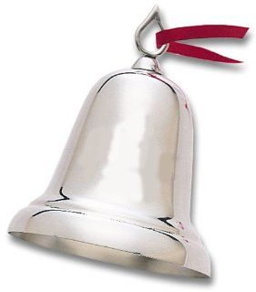 Reed & Barton Sterling Silver Bell   Christmas Bell Ornaments