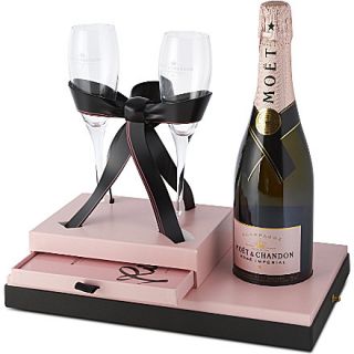 MOET ET CHANDON   Rose Brut champagne set