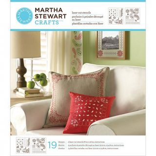 Martha Stewart Crafts® Medium Stencils   Bandana Paisley