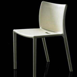 Magis Air Stacking Dining Side Chairs MGSD74 1150 Finish Beige