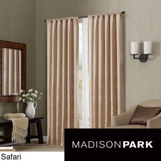 Madison Park Skylar 84 inch Fretwork Border Window Panel