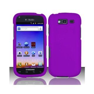 Purple Hard Cover Case for Samsung Galaxy S Blaze 4G SGH T769 Cell Phones & Accessories