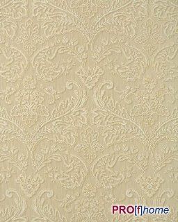EDEM 755 22 deluxe heavy weight vinyl wallpaper baroque damask cream beige gold  5.33 sqm (57 sq ft)  