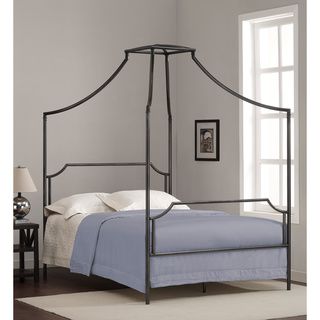 Bailey Charcoal Full size Canopy Bed Frame