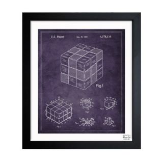 Oliver Gal Spatial Logical Toy 1983 Framed Graphic Art 1B00175_15x18/1B00175_