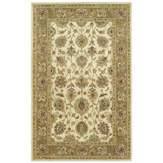 Hand tufted Anabelle Ivory Wool Area Rug (8 X 10)