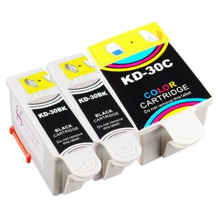 Sophia Global Compatible Ink Cartridge Replacement For Kodak 30 Black And Color (pack Of 3)