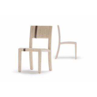 Context Furniture Narrative Side Chair NAR 102SC Finish Walnut
