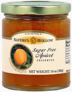 Nature's Hollow Apricot Preserves, 10 Ounces  Jellies  Grocery & Gourmet Food
