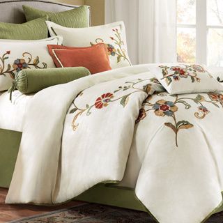 Harbor House Madeline 4 piece Cotton Comforter Set With Optional Euro Sham Sold Separate