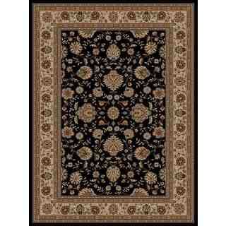 Keshan Black Area Rug (53 X 73)