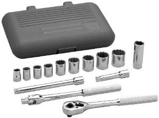 Wright Tool Cougar A35 3/8 Inch Drive Socket Set, 14 Piece    