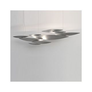 Terzani I Lucci Argentati Suspension Light 0N8XX Size 57, Finish White/ Metal