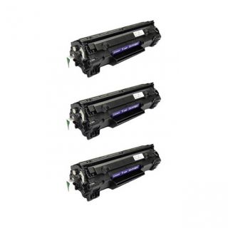 Hp 78a Compatible Ce278a Black Toner Cartridge (pack Of 3)