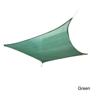 Cool Area Over sized Sun Shade Sail With Stainless Steel Hardware Kit (13 X 198)