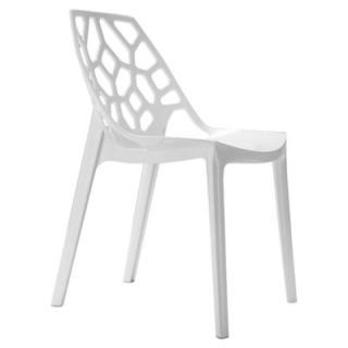 Bontempi Casa Spider Side Chair 04.97 Finish Gloss White