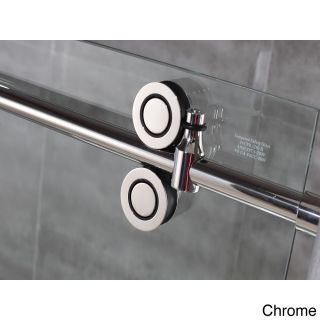 Aston 60 inch Frameless Sliding Shower Door With Right Base
