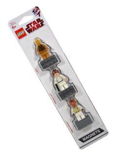 LEGO Star Wars Magnet Set C 3PO, Princess Leia, Admiral Ackbar Toys & Games